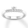 Thumbnail Image 0 of Diamond Engagement Ring 5/8 ct tw Round-cut 14K White Gold