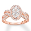 Thumbnail Image 1 of Now + Forever Diamond Engagement Ring 1-1/4 ct tw Round-cut 14K Rose Gold