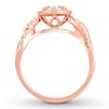Thumbnail Image 1 of Diamond Engagement Ring 1-1/4 ct tw Round-cut 14K Rose Gold