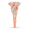Thumbnail Image 3 of Now + Forever Diamond Engagement Ring 1-1/4 ct tw Round-cut 14K Rose Gold