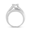 Thumbnail Image 2 of Diamond Engagement Ring 1 ct tw Princess & Round 10K White Gold