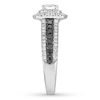 Thumbnail Image 3 of Neil Lane Cushion-cut Diamond Engagement Ring 1-1/8 ct tw 14K White Gold