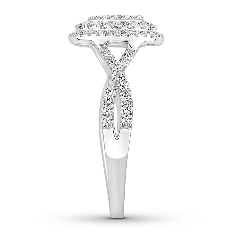 Main Image 3 of Now + Forever Diamond Engagement Ring 3/4 ct tw Round-cut 14K White Gold