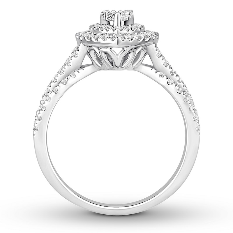 Main Image 2 of Now + Forever Diamond Engagement Ring 1 ct tw Round-cut 14K White Gold