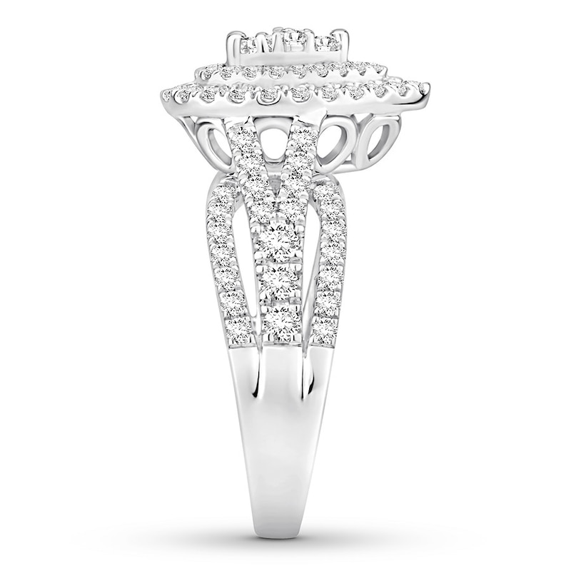 Main Image 3 of Now + Forever Diamond Engagement Ring 1 ct tw Round-cut 14K White Gold