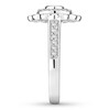 Thumbnail Image 3 of Now + Forever Diamond Engagement Ring 1/2 ct tw Round-cut 14K White Gold