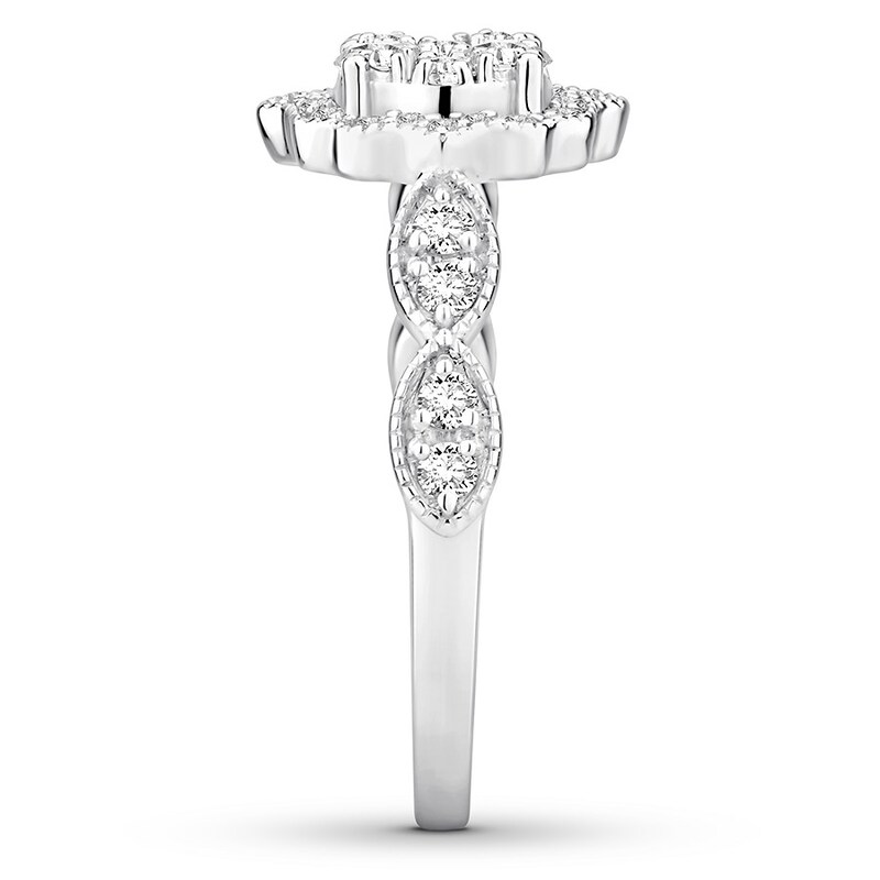 Main Image 3 of Now + Forever Diamond Engagement Ring 3/4 ct tw Round-cut 14K White Gold