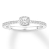 Thumbnail Image 0 of Diamond Engagement Ring 1/3 ct tw Round-cut 10K White Gold