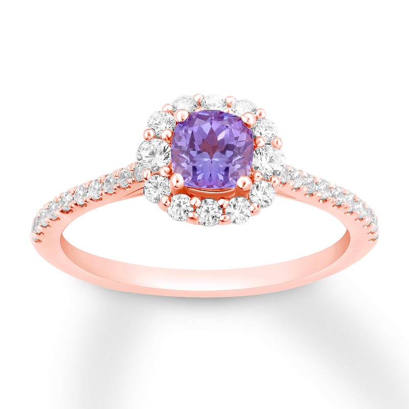 Konstante häufig Fraktur purple tanzanite engagement ring Konzentration ...