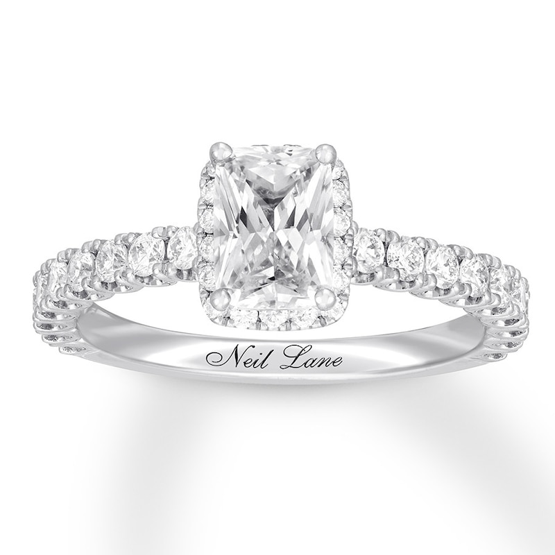 Neil Lane Premiere Diamond Engagement Ring 1-1/2 ct tw 14K Gold