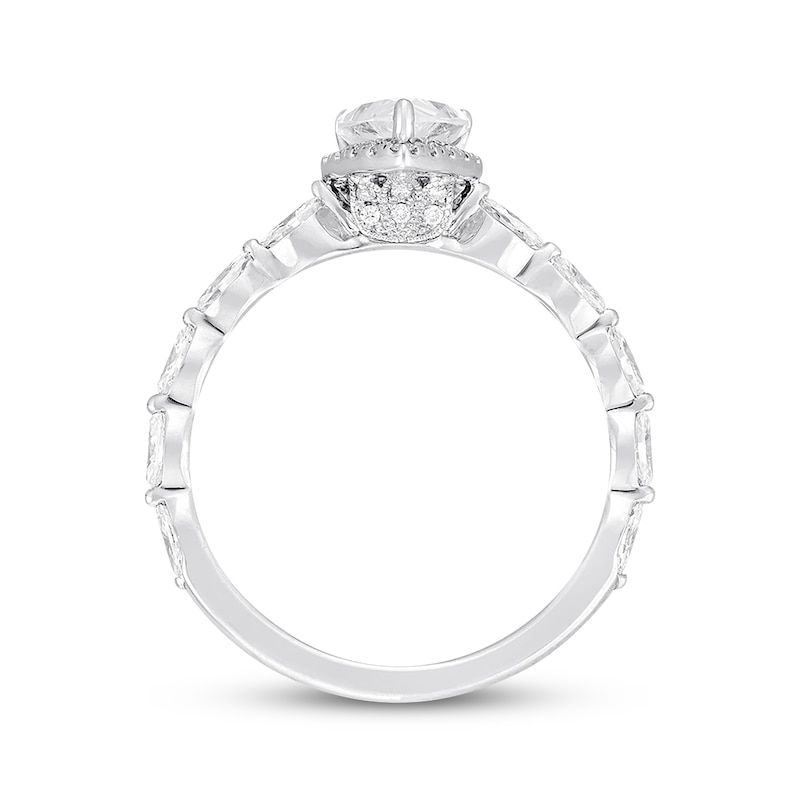 Main Image 2 of Neil Lane Premiere Diamond Engagement Ring 1-1/2 ct tw 14K Gold