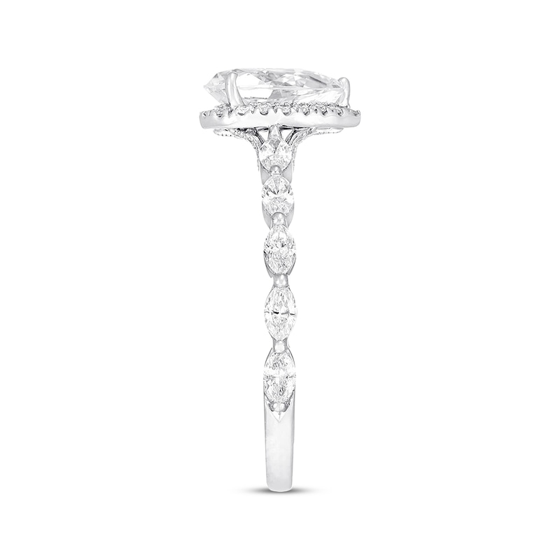 Main Image 3 of Neil Lane Premiere Diamond Engagement Ring 1-1/2 ct tw 14K Gold