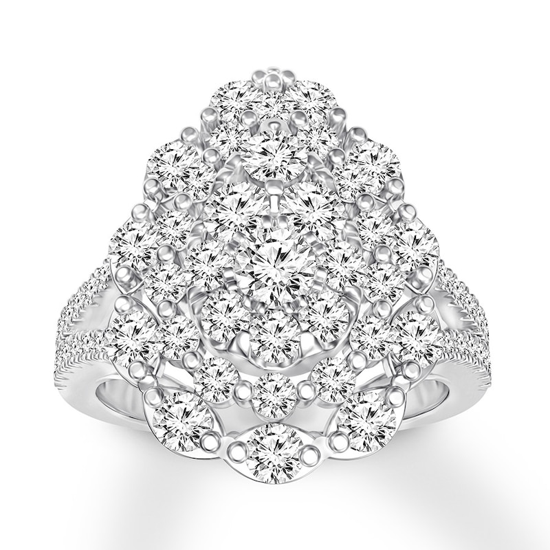 Main Image 1 of Now + Forever Diamond Engagement Ring 1-3/4 ct tw Round-cut 14K White Gold