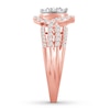 Thumbnail Image 2 of Diamond Engagement Ring 1 ct tw Round-cut 10K Rose Gold