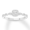 Thumbnail Image 0 of Diamond Engagement Ring 1/3 ct tw Round-cut 10K White Gold