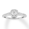 Thumbnail Image 0 of Diamond Engagement Ring 5/8 ct tw Round-cut 14K White Gold