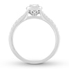 Thumbnail Image 1 of Diamond Engagement Ring 5/8 ct tw Round-cut 14K White Gold