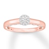 Thumbnail Image 1 of Now + Forever Diamond Engagement Ring 1/3 ct tw Round-cut 10K Two-Tone Gold