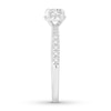 Thumbnail Image 3 of Now + Forever Diamond Engagement Ring 1/2 ct tw Round-cut 14K White Gold