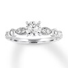 Thumbnail Image 0 of Diamond Engagement Ring 7/8 ct tw Round-cut 14K White Gold