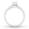 Thumbnail Image 2 of Now + Forever Diamond Engagement Ring 7/8 ct tw Round-cut 14K White Gold