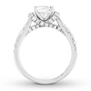 Thumbnail Image 2 of Now + Forever Diamond Engagement Ring 2-1/4 ct tw Round-cut 14K White Gold