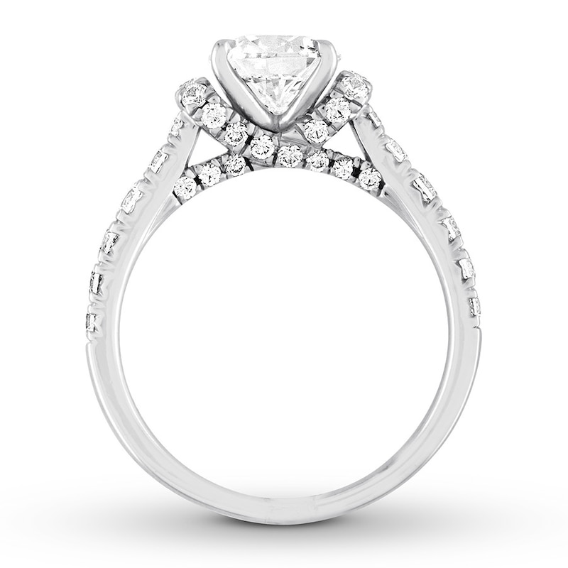 Main Image 2 of Now + Forever Diamond Engagement Ring 2-1/4 ct tw Round-cut 14K White Gold