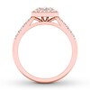 Thumbnail Image 2 of Now + Forever Diamond Engagement Ring 1/2 ct tw Round-cut 10K Rose Gold