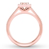 Thumbnail Image 1 of Diamond Engagement Ring 1/4 ct tw Round-cut 10K Rose Gold