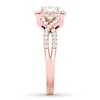 Thumbnail Image 3 of Now + Forever Diamond Engagement Ring 1/2 ct tw Round-cut 10K Rose Gold