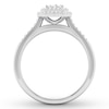Thumbnail Image 2 of Now + Forever Diamond Engagement Ring 1/4 ct tw Round-cut 10K White Gold
