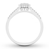 Thumbnail Image 1 of Diamond Engagement Ring 1/4 ct tw Round-cut 10K White Gold