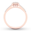 Thumbnail Image 2 of Now + Forever Diamond Engagement Ring 1/4 ct tw Round-cut 10K Rose Gold