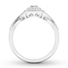 Thumbnail Image 2 of Now + Forever Diamond Engagement Ring 1/4 ct tw Round-cut 10K White Gold