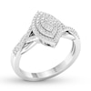 Thumbnail Image 4 of Now + Forever Diamond Engagement Ring 1/4 ct tw Round-cut 10K White Gold