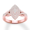 Thumbnail Image 1 of Now + Forever Diamond Engagement Ring 1/4 ct tw Round-cut 10K Rose Gold