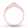 Thumbnail Image 2 of Now + Forever Diamond Engagement Ring 1/4 ct tw Round-cut 10K Rose Gold