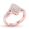 Thumbnail Image 4 of Now + Forever Diamond Engagement Ring 1/4 ct tw Round-cut 10K Rose Gold