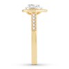 Thumbnail Image 3 of Now + Forever Pear-Shaped Diamond Engagement Ring 1/2 ct tw 14K Yellow Gold
