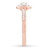 Thumbnail Image 3 of Now + Forever Oval Diamond Engagement Ring 1/2 ct tw 14K Rose Gold
