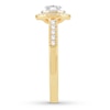 Thumbnail Image 3 of Now + Forever Oval Diamond Engagement Ring 1/2 ct tw 14K Yellow Gold