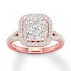 Thumbnail Image 1 of Now + Forever Diamond Engagement Ring 3/4 ct tw Round-cut 14K Rose Gold