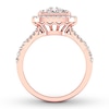 Thumbnail Image 2 of Now + Forever Diamond Engagement Ring 3/4 ct tw Round-cut 14K Rose Gold