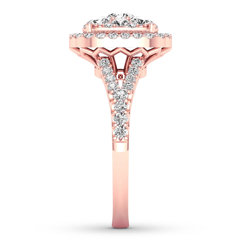Main Image 3 of Now + Forever Diamond Engagement Ring 3/4 ct tw Round-cut 14K Rose Gold