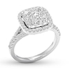 Thumbnail Image 3 of Diamond Engagement Ring 3/4 ct tw Round-cut 14K White Gold