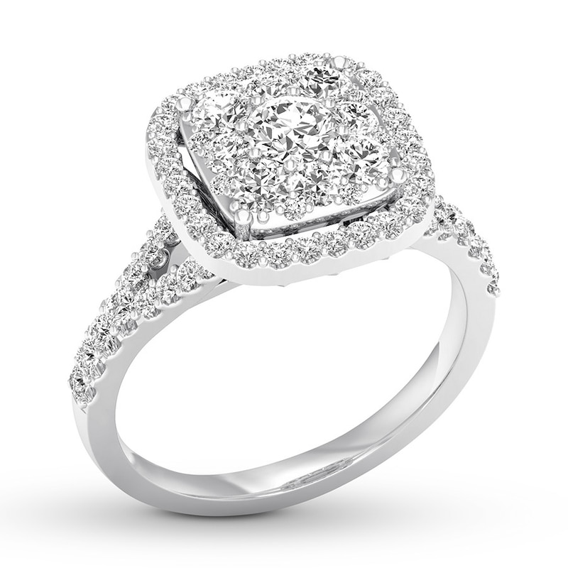 Ontstaan Fahrenheit Keer terug Diamond Engagement Ring 3/4 ct tw Round-cut 14K White Gold | Kay