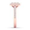 Thumbnail Image 2 of Diamond Engagement Ring 3/4 ct tw Round-cut 14K Rose Gold