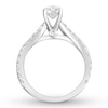 Thumbnail Image 2 of Diamond Engagement Ring 2 ct tw Round-cut 14K White Gold