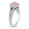Thumbnail Image 1 of Certified Diamond Engagement Ring 3/4 ct tw 14K Two-Tone Gold