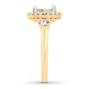 Thumbnail Image 3 of Now + Forever Multi-Stone Princess-cut Diamond Engagement Ring 1-5/8 ct tw 14K Two-Tone Gold